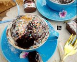 A picture of step 1 of 1 Min Nutella Mug cake.