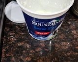 A picture of step 1 of Namkeen yogurt lassi.
