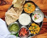 A picture of step 16 of Simple veg thali.
