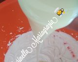 Foto del passaggio 5 della ricetta Cheesecake al limone bio con copertura al cioccolato ferragosto 2025 👩‍🍳♥️🦁🎉🎵🇮🇹🌞