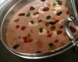 A picture of step 9 of Plum Cake (eggless and no rum).