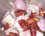 प्याज़ मिर्ची चटनी (pyaz mirchi chutney recipe in Hindi) रेसिपी चरण 3 फोटो