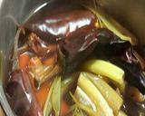 A picture of step 4 of My version of Pancita (Mexican Tripe and Pigs feet Stew).