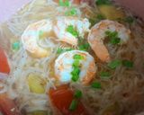 Hình bước làm 3 của món Bún tôm nấu chua