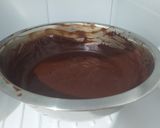 Foto del paso 5 de la receta: Volcán de churro relleno de ganache de chocolate