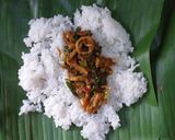 Foto langkah ke 6 dari resep Nasi bakar cumi.