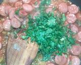 Foto del paso 3 de la receta: Salchichas con hogao