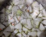 A picture of step 1 of Lauki Aloo ki Sabji.