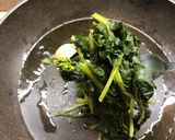 A picture of step 2 of Orecchiette with Broccoli Rabe and Cherry Tomatoes.