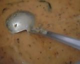 A picture of step 3 of Idli Sambhar with coconut chutney.