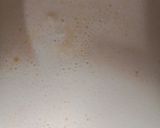 A picture of step 3 of Basundi Puri.