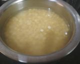 A picture of step 1 of Murungakeerai adai dosa.