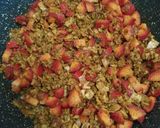 A picture of step 5 of Frijoles Charros.