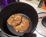 A picture of step 2 of Osso buco.