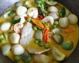 รูปขั้นตอนการทำที่ 4 ของ แกงเขียวหวานรวมมิตร