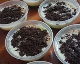 Foto langkah ke 4 dari resep Pandan cheese oreo cup.