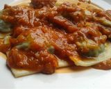 Foto del paso 4 de la receta: Raviolones caseros de pollo y espinaca