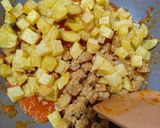Foto langkah ke 4 dari resep Balado tempe kentang buncis.