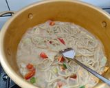 Foto langkah ke 4 dari resep Mie Telur Mandi Sayuran (Tidak Pedas).