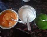 তিরঙ্গা সুজি ধোকলা (tiranga sooji dhokla recipe in bengali) রেসিপির ধাপ 1 ছবি