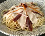 Foto del paso 9 de la receta: Espaguetis con salsa de surimi