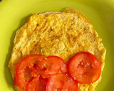 Foto del paso 6 de la receta: Wrap de huevo, queso y tomate