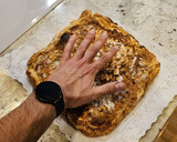 Foto del paso 7 de la receta: Torta de hojaldre con crema pastelera de chocolate y almendras