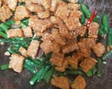 Foto langkah ke 6 dari resep Oseng Tempe Kacang Panjang.