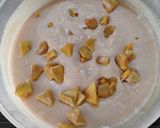 A picture of step 4 of Chickoo Ice-cream.