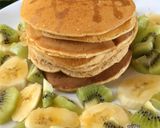 Foto langkah ke 1 dari resep 22. PANCAKE WITH THE FRUITS made by @adindahwytnskitchen 🌻.