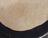 A picture of step 6 of Chapati with Mutton Liver.