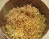 A picture of step 4 of Monjayaki.