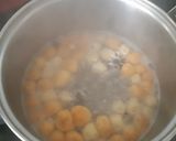 รูปขั้นตอนการทำที่ 4 ของ Pumpkin Pie & Corn Mochi Ball บัวลอยพายฟักทอง &ข้าวโพดหวานกระวาน