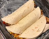 Vegetáriánus burrito recept fázis 4 fotója