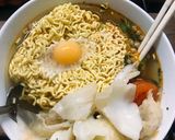Hình bước làm 3 của món Mì tôm Omachi