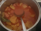 Patatas a la riojana con chorizo