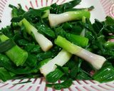 Hình bước làm 7 của món Tỏi Tây Trộn Cay 픗마늘 무침