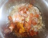 A picture of step 1 of Rolled oats chilla.