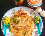 A picture of step 4 of Garlic Paneer Paratha.