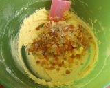 Foto del paso 3 de la receta: Cake de naranja, coco, frutas y cáscaras confitadas