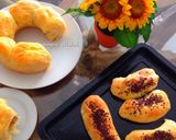 Foto langkah ke 8 dari resep Roti pisang coklat (killer soft bread).