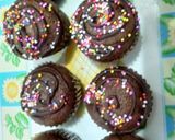 Foto langkah ke 7 dari resep Brownie Cupcake Kukus.