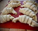 Foto del paso 2 de la receta: Croissant de hojaldre relleno de cabello de ángel (en airfryer)