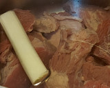 Foto del paso 4 de la receta: Almuerzo casero con arveja seca y sobrebarriga