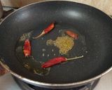A picture of step 2 of Chawli Curry.