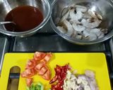 Foto langkah ke 1 dari resep Udang Saos Pete.