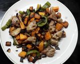 Foto del paso 6 de la receta: Verduras salteadas con pollo