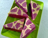 Foto langkah ke 4 dari resep Bolu Kukus Santan Bermotif.