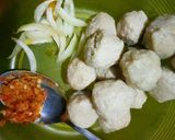 Foto langkah ke 1 dari resep Bakso Saus Barbeque.