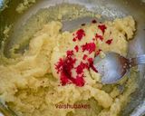 A picture of step 3 of Sama Coconut Rose Laddu.